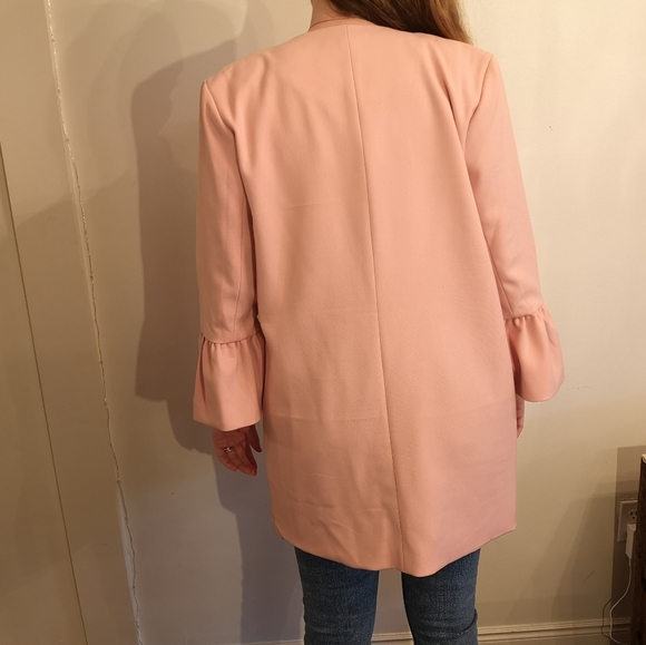 Midlength pink light fancy jacket - Picture 4 of 6